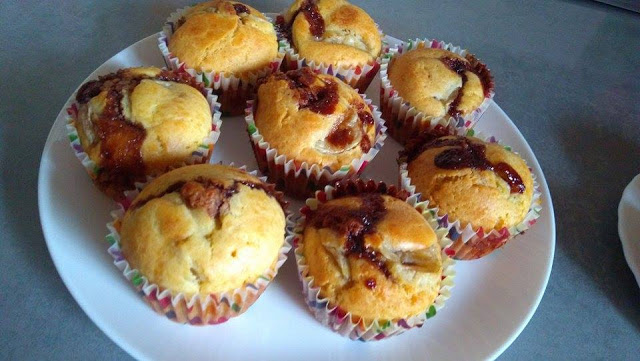 Ewka gotuje i dziś serwuje muffiny czekoladowe :)