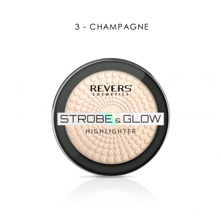 Puder rozświetlający Strobe & Glow Highlighter – Revers Cosmetics
