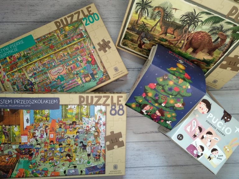 Puzzle Pucio dla najmłodszych
