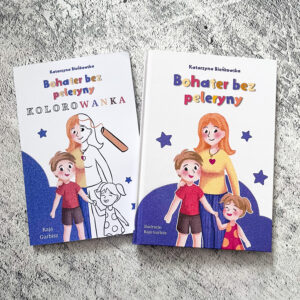 Książka: Bohater bez peleryny + kolorowanka